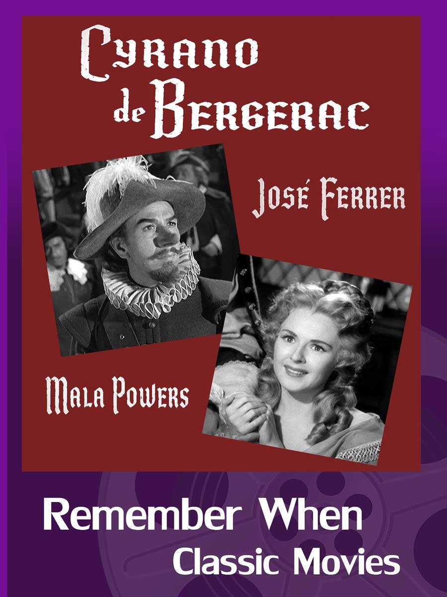 Cyrano De Bergerac DVD clasico importado de USA cine en blanco y negro drama romantico