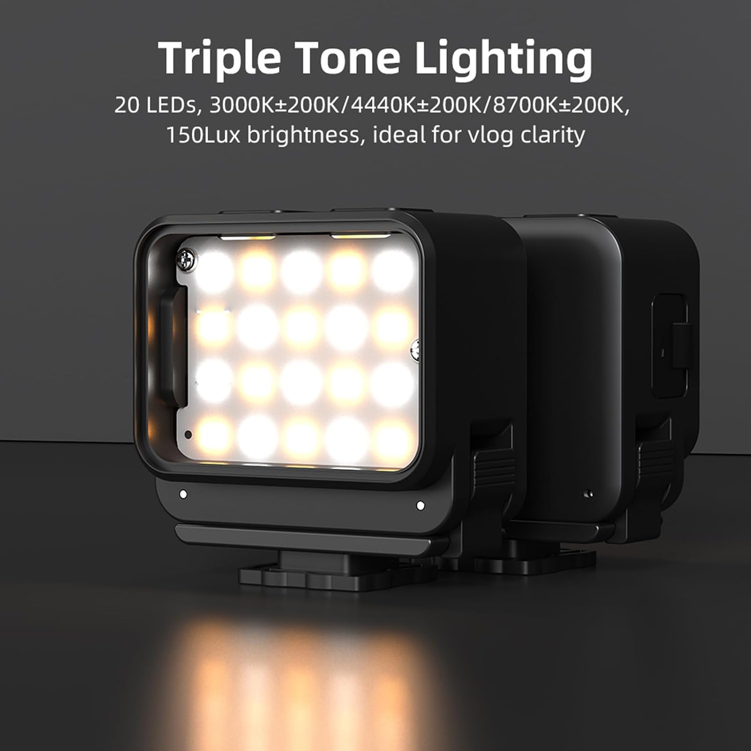 Mini LED Vlogging Light for DJI Osmo Nano Action Camera Accessories