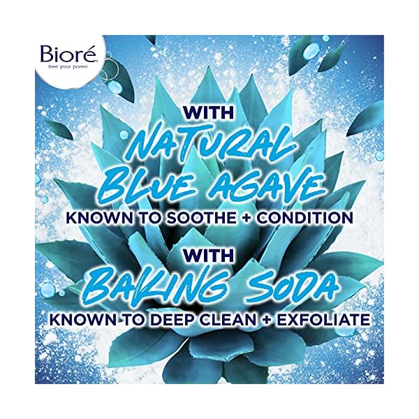 BiorÃ© Daily Blue Agave + Baking Soda Balancing Pore Cleanser, Liquid Cleanser for Combination Skin, to Penetrate Pores & Gently Exfoliate Skin, 6.77 Ounce