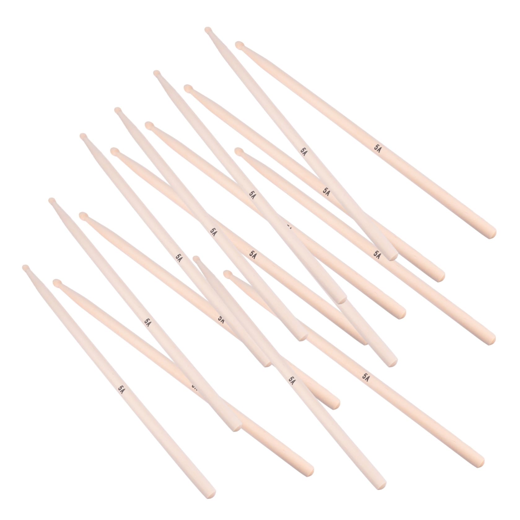 20stücke Holz Schlagzeugstöcke Ahorn für Musikinstrumente Robuste Bühnen-sticks mit Komfortablem Griff und Langlebigkeit für Anfänger und Profis