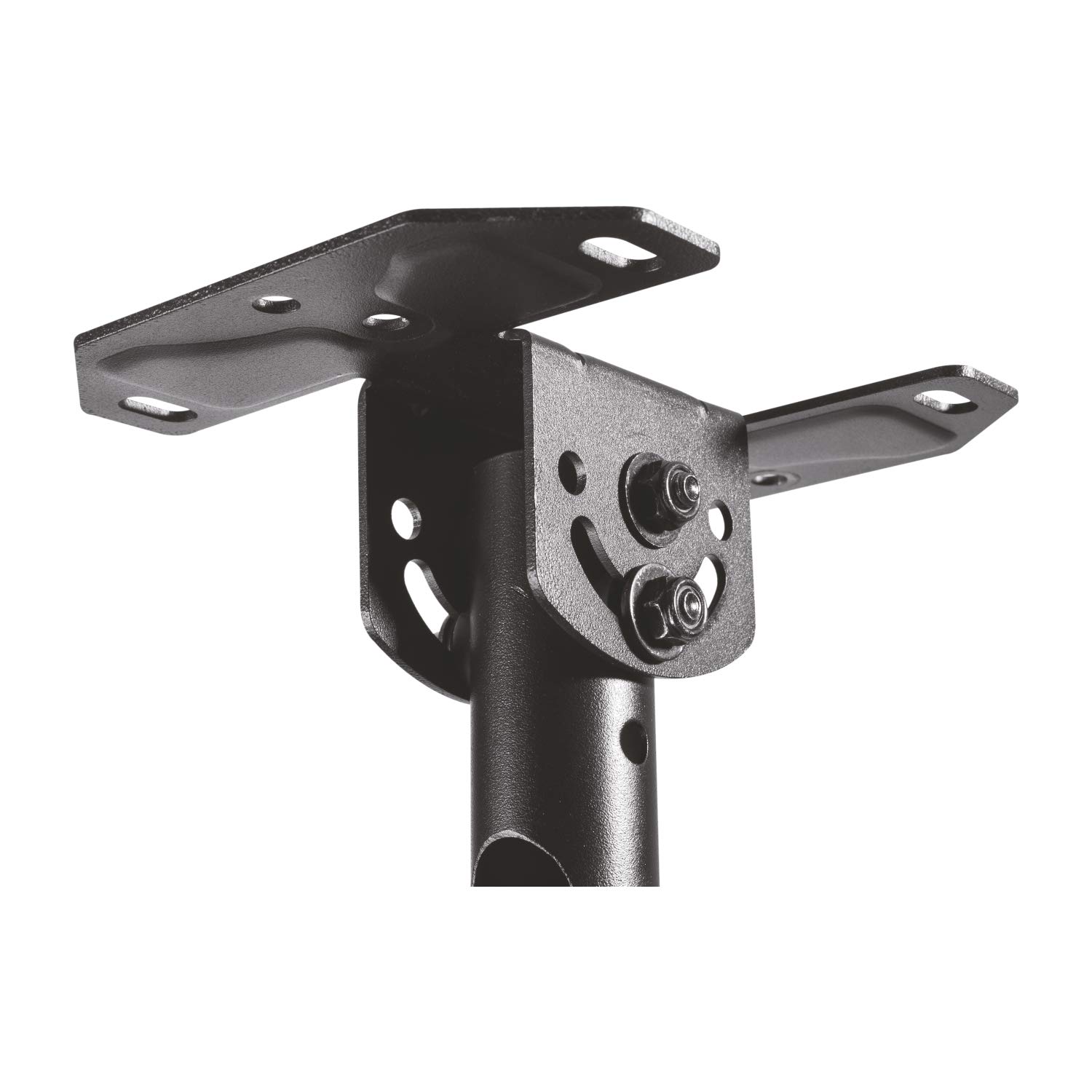 AISENS Soporte DE Techo Giratorio, INCLINABLE, Extensible para Monitor/TV 50KG DE 23-43, Negro (Paquete de 2)