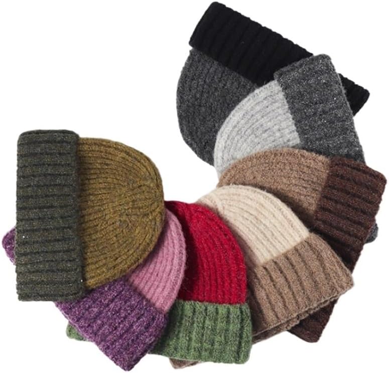 Wool Warm Thick Cold Hat Casual Outdoor Ear Protection Versatile Woolen Hats