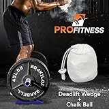 Deadlift Wedge (Superior Jack Alternative) – Load and Unload Weightlifting Barbells with Round Plates Effortlessly – Lightweight, Compact Gym Bag Size – Cross Training Powerlifting, Fitness