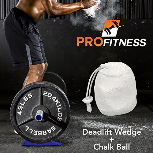 Deadlift Wedge (Superior Jack Alternative) – Load and Unload Weightlifting Barbells with Round Plates Effortlessly – Lightweight, Compact Gym Bag Size – Cross Training Powerlifting, Fitness