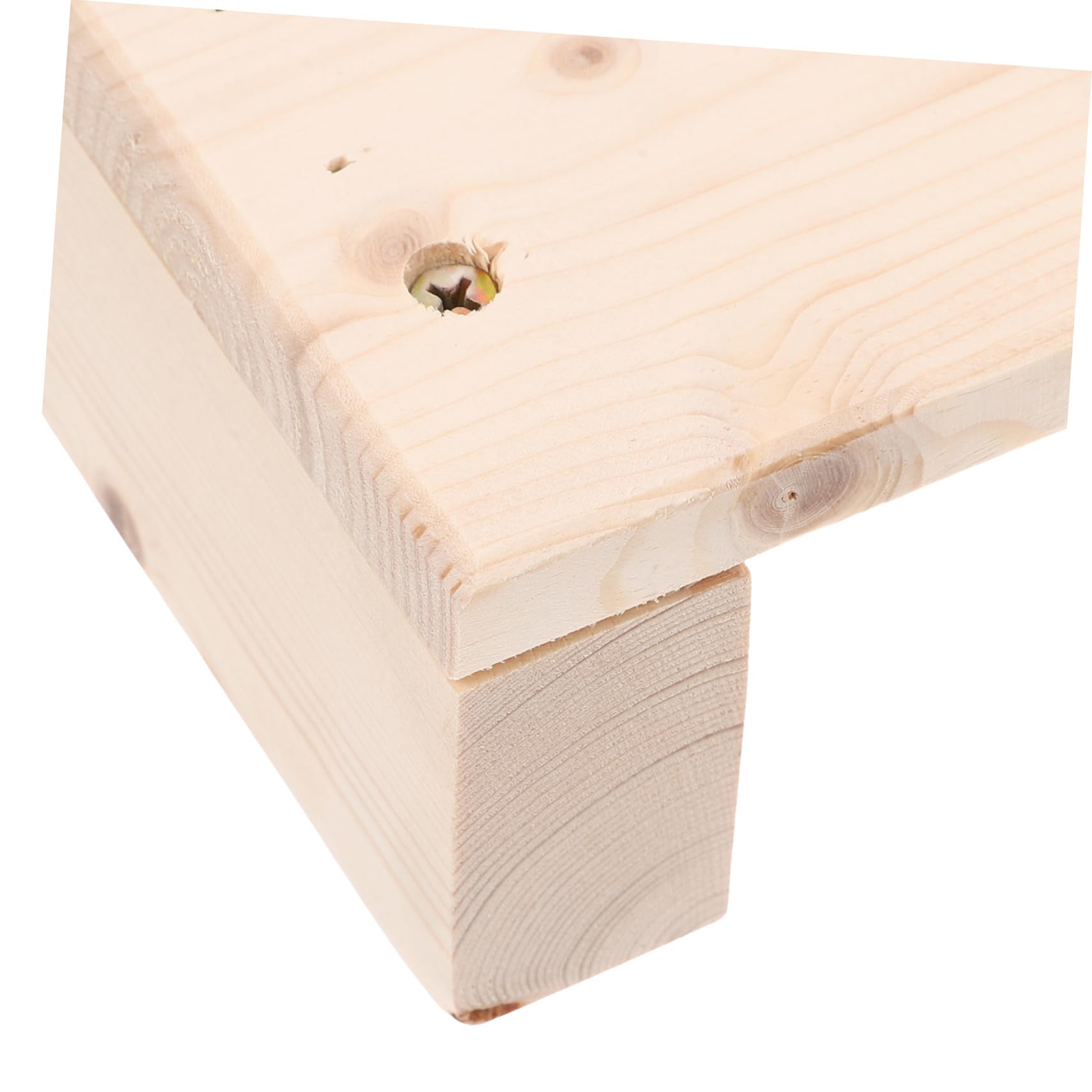 Holz Fußhocker 30X20X6Cm Tritthocker Für Erwachsene Und Kinder Mit Anti-Rutsch-Aufklebern Vielseitiger Holzschemel Für Küche Schlafzimmer Und Badezimmer Innen Und Außen