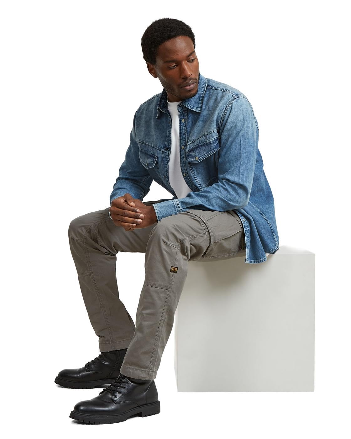 G-Star Men's Rovic Zip 3D Regular Tapered Pants – Bild 6