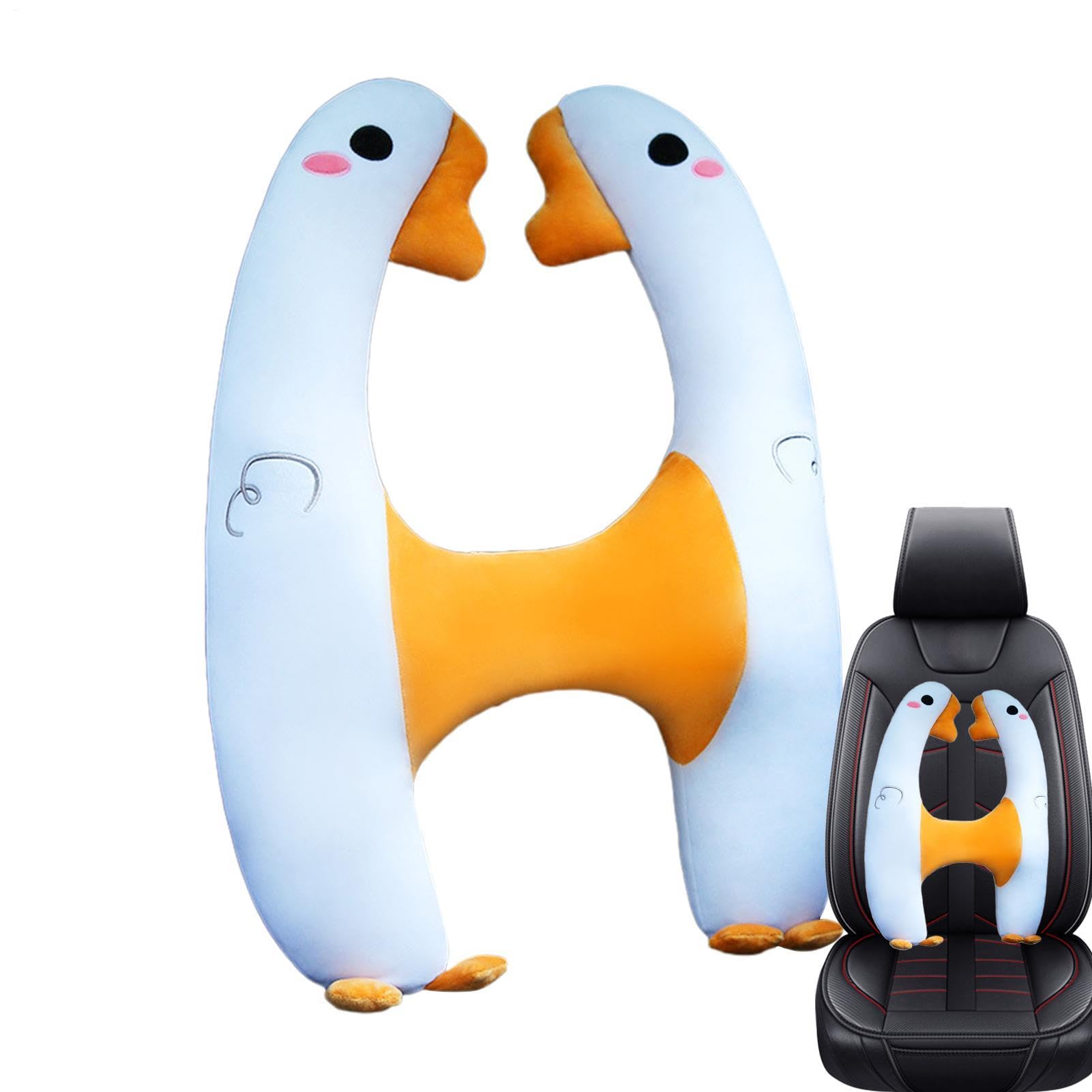 Appui-Tête Enfant Pour Siège Auto Voiture Forme H peluche douce respirante | Support De Tête Et De Nuque Pour En Voiture Coussin appui-tête confortable pour la des jeunes en voiture et