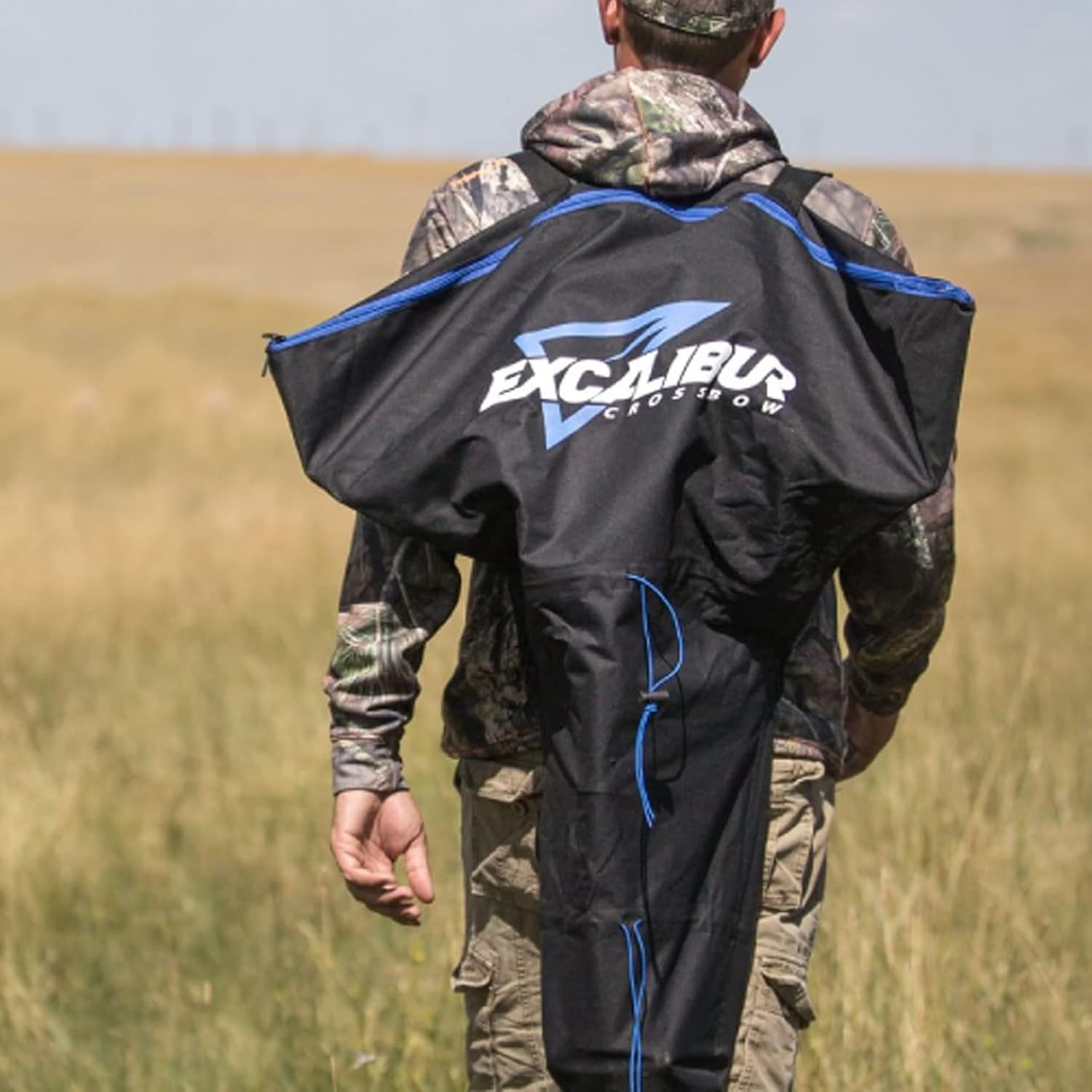 Excalibur Poncho Hunting Durable Lightweight Versatile Spacious Zippered Soft Flexible Crossbow Case with Shoulder Straps