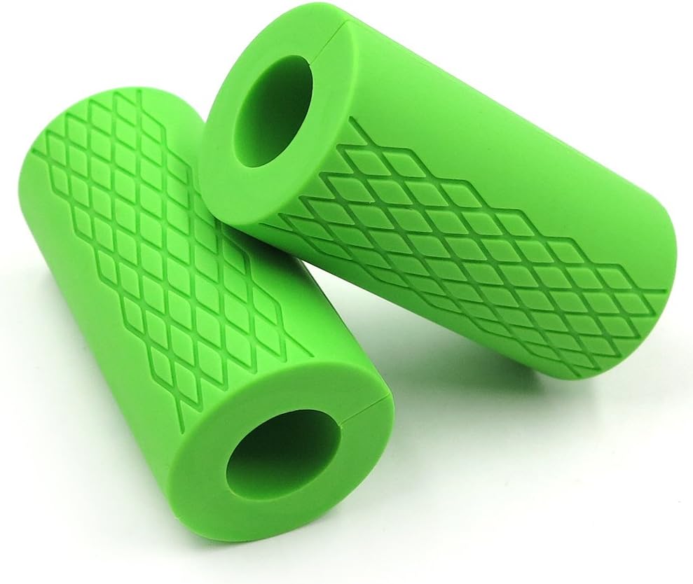 YueCZ Thick Bar Fat Grips Weightlifting Fat Bar Grips Weight Machine Grips for Fat Bar Training Muscle Builder Bodybuilding