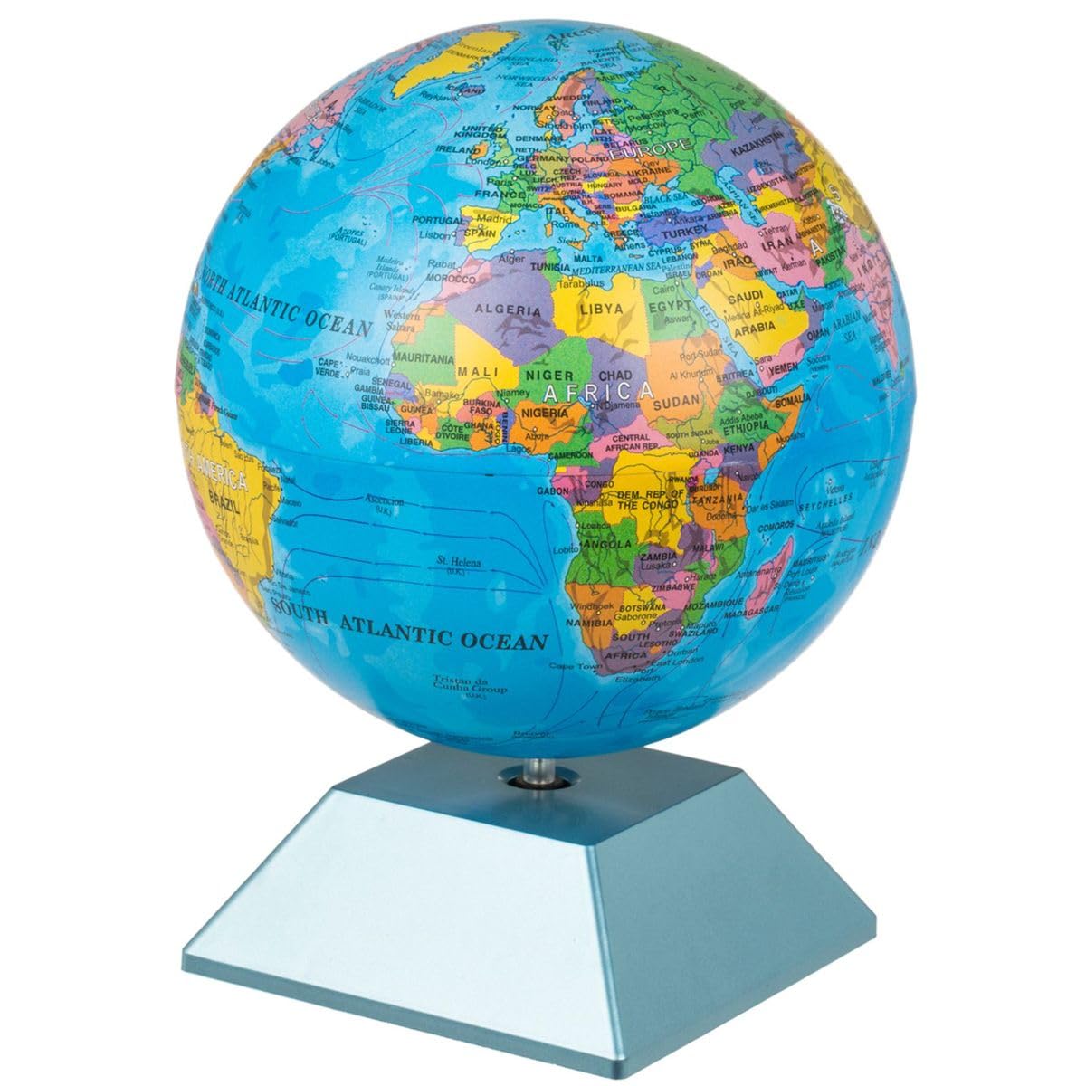 Spinning Globe, Colourful