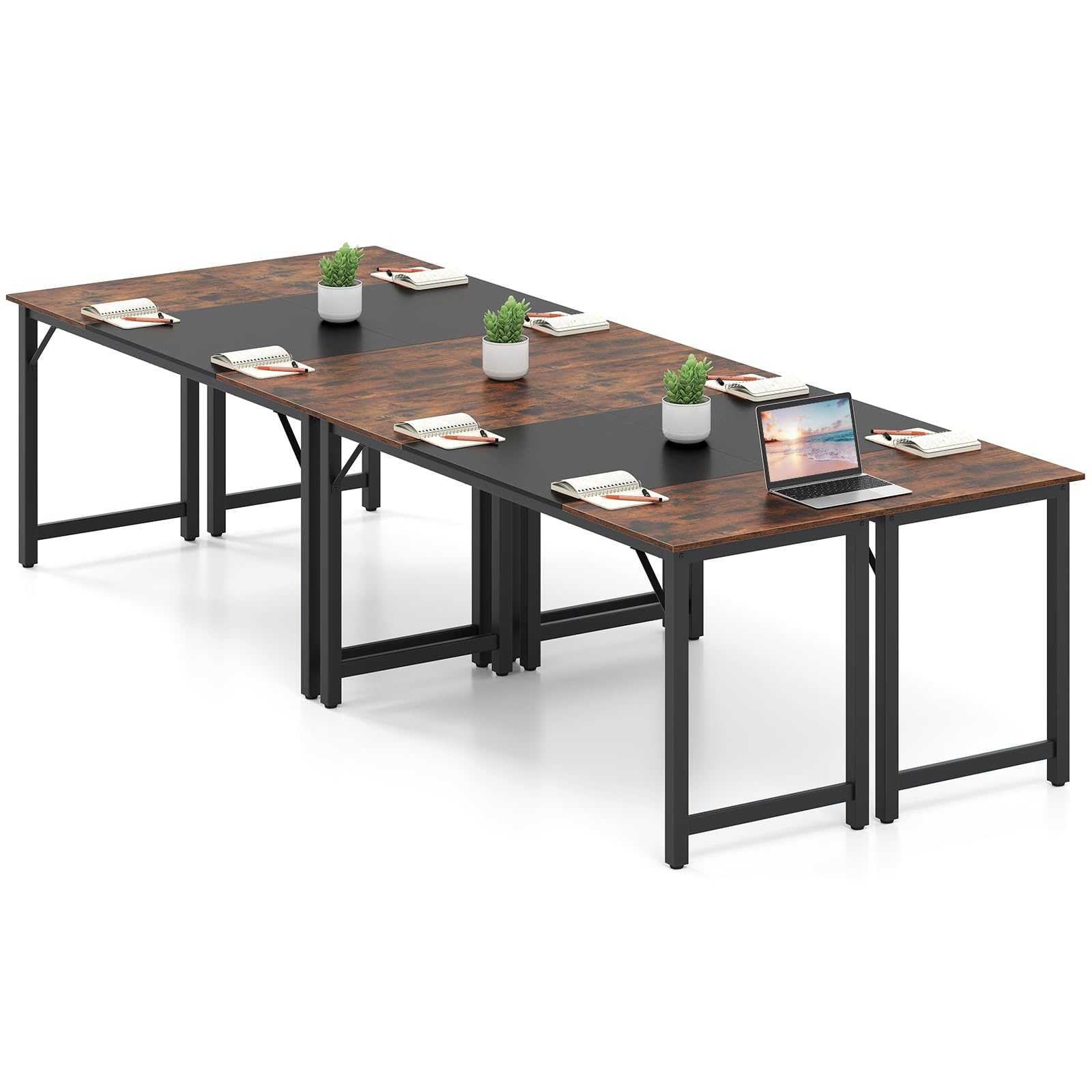 Amazon.com: Giantex 20 FT Conference Room Table, 4 PCS 63