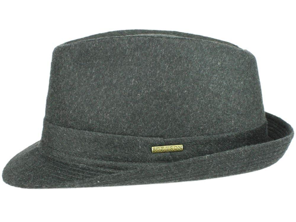 Stetson Benavides Trilby Wollhut Damen Herren Made in Italy Winter Hut Teflon-Beschichtung Herbst Winter