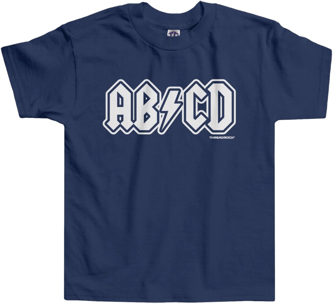 Threadrock Little Boys' ABCD Infant/Toddler T-Shirt