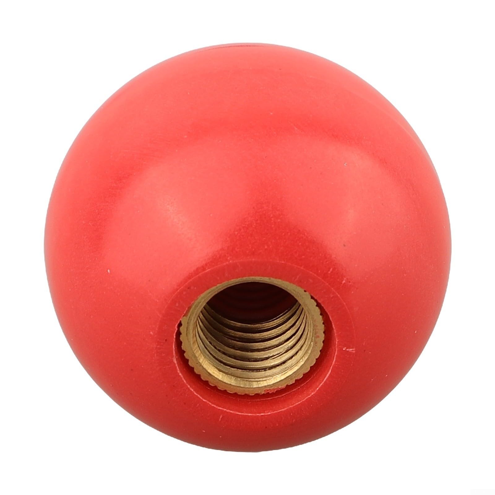 Dado a sfera con impugnatura per macchina utensile con bachelite e anima in ottone, funzionamento regolare e accurato per diversi macchinari industriali come tornio e attrezzature in vetro (M12-40Red)