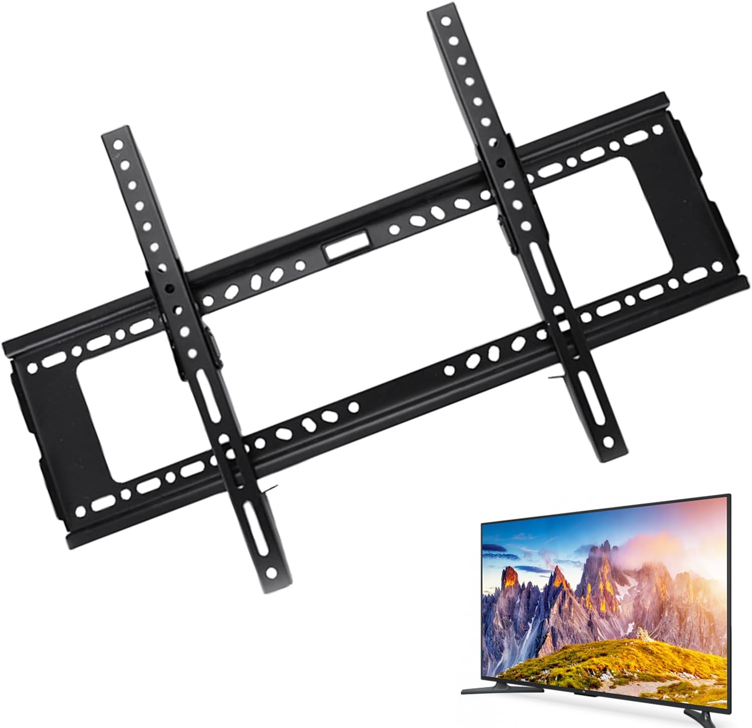 TV Wall Mount,32-70 Inch Tilt Bracket for Television - Full Motion TV Mount | for Living Room Bedroom Office Apartment Dormitory Hotel RV