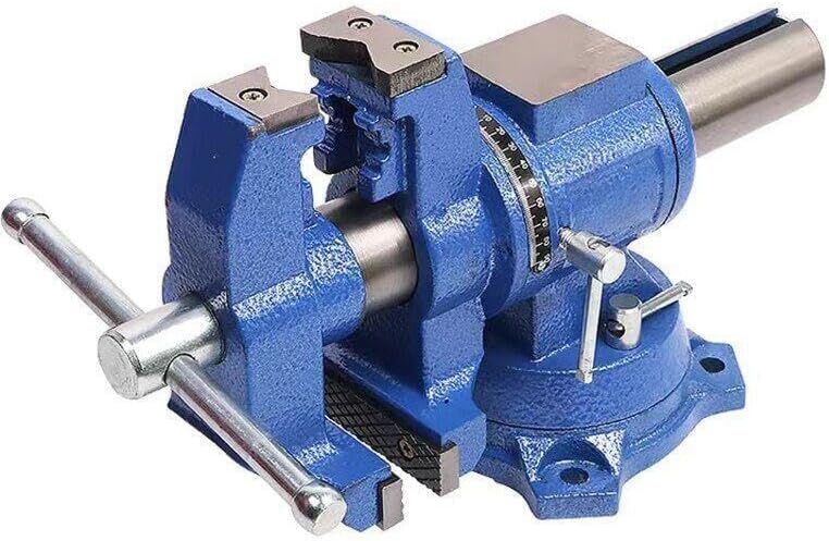 5 inch Bench Vise Heavy Duty Cast Iron Clamping Statio ry Grinding A vice