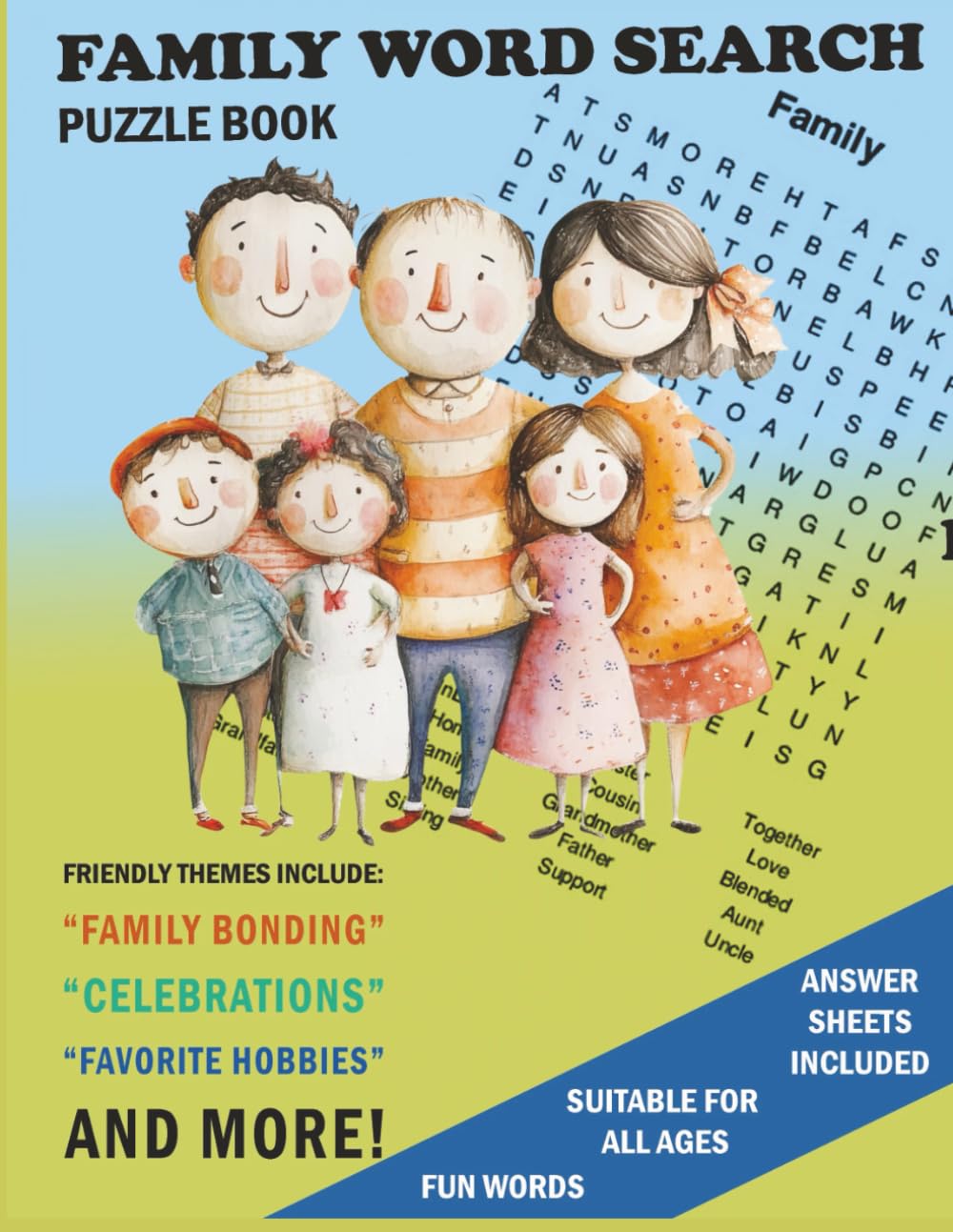 Family Word Search: Puzzle Book