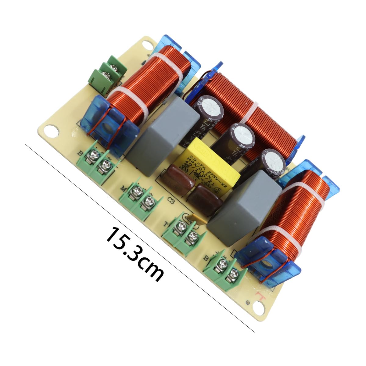 Crossover per altoparlanti a 4 vie da 400 W RCEDA 406 passivo per audio per auto e casa da 4 a 8 Ohm