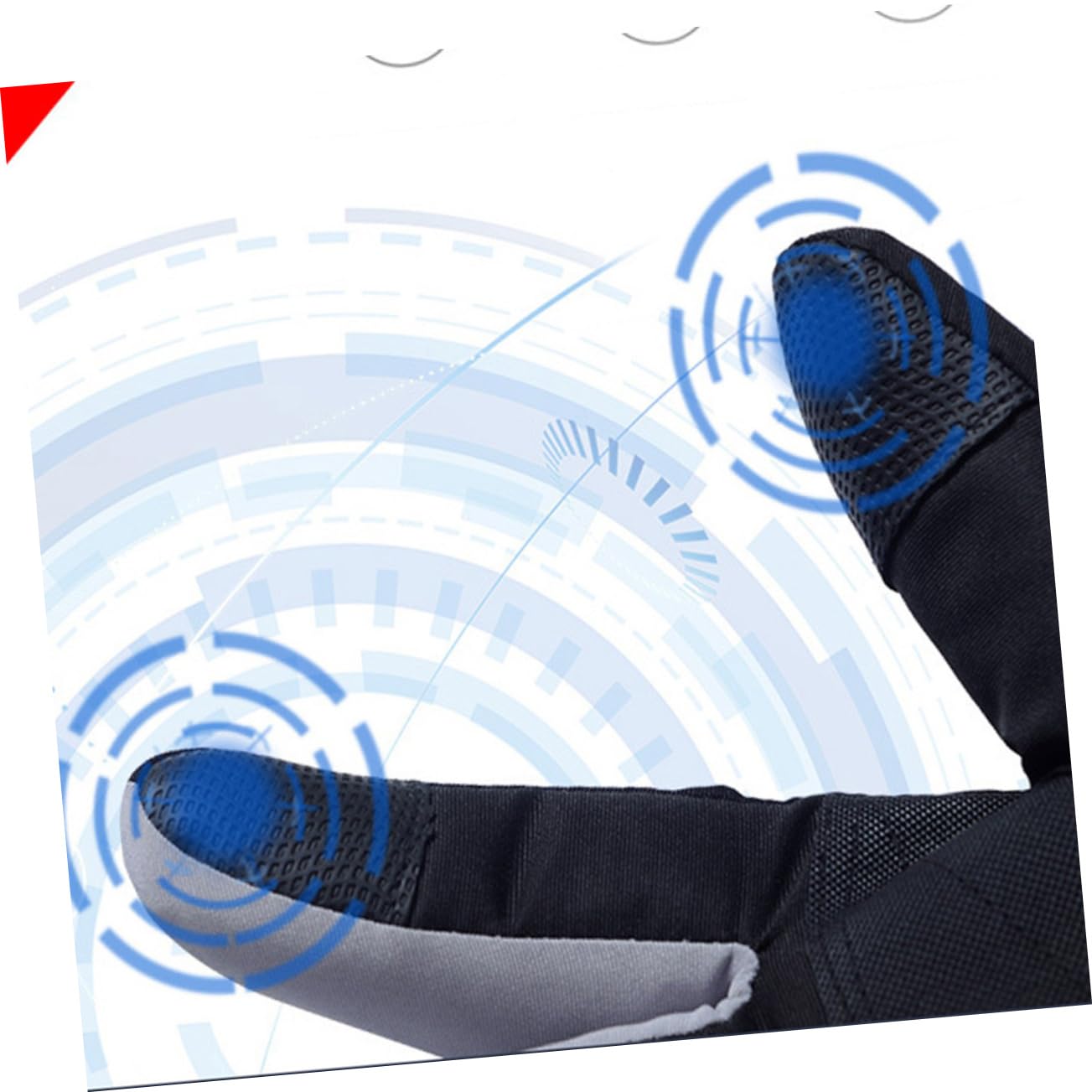 GALPADA 3 Pz Guanti Da Alpinismo Guanti Resistenti All'acqua Da Sci in Pile Da Dito Invernali Touch-screen Da Da Arrampicata