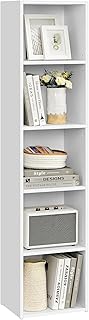VASAGLE Custos Collection - Bookshelf, 5-Tier Bookcase, Book Shelf, Open...