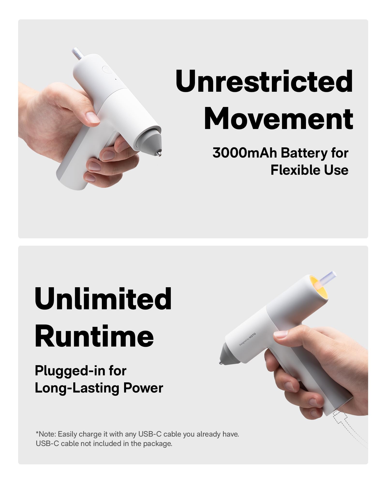 HOTO Easyflow Hot Glue Gun - Auto Dispensing -7 HOTO Easyflow Hot Glue Gun - Auto Dispensing -7