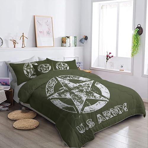 Miniatura 9 de BlessLiving Safari Bed-in-A-Bag - Juego de edredón de 8 piezas de animales de la selva para niños, ropa de cama tamaño Queen, 1 edredón, 2 fundas, 1