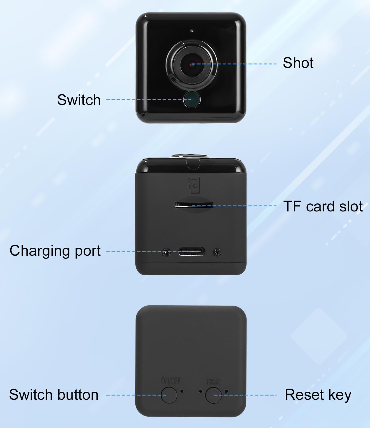 Telecamera Spia 4K WiFi - Mini Nascosta, Visione Notturna, Monitoraggio Tempo Reale, Interno/Esterno - Foto 8