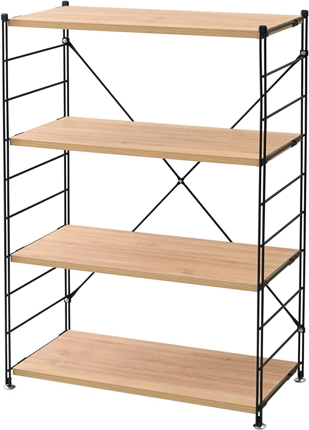 Amazon｜ラック オープンシェルフ 幅85.5×奥行41.5×高さ123.5cm 4段