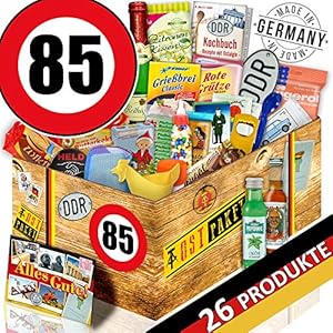 Geschenk Idee / 24x Allerlei / Geburtstag 85 / Ostalgie Set Papa