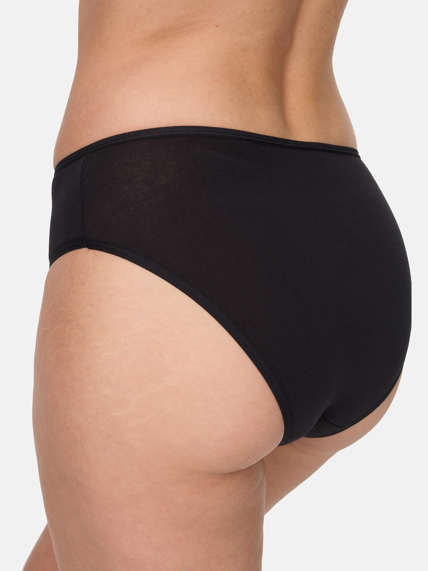 NUR DIE Damen Slip String Taillenslip Midislip Maxislip Unterhose Unterwäsche Unterhose bequem atmungsativ Wäsche für Frauen