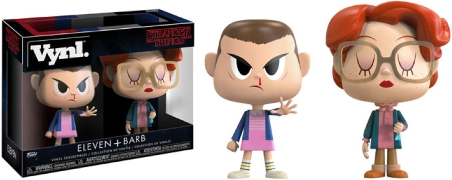 Funko VYNL: Stranger Things Elle Collectible Vinyl Figures with Eggos and Barb