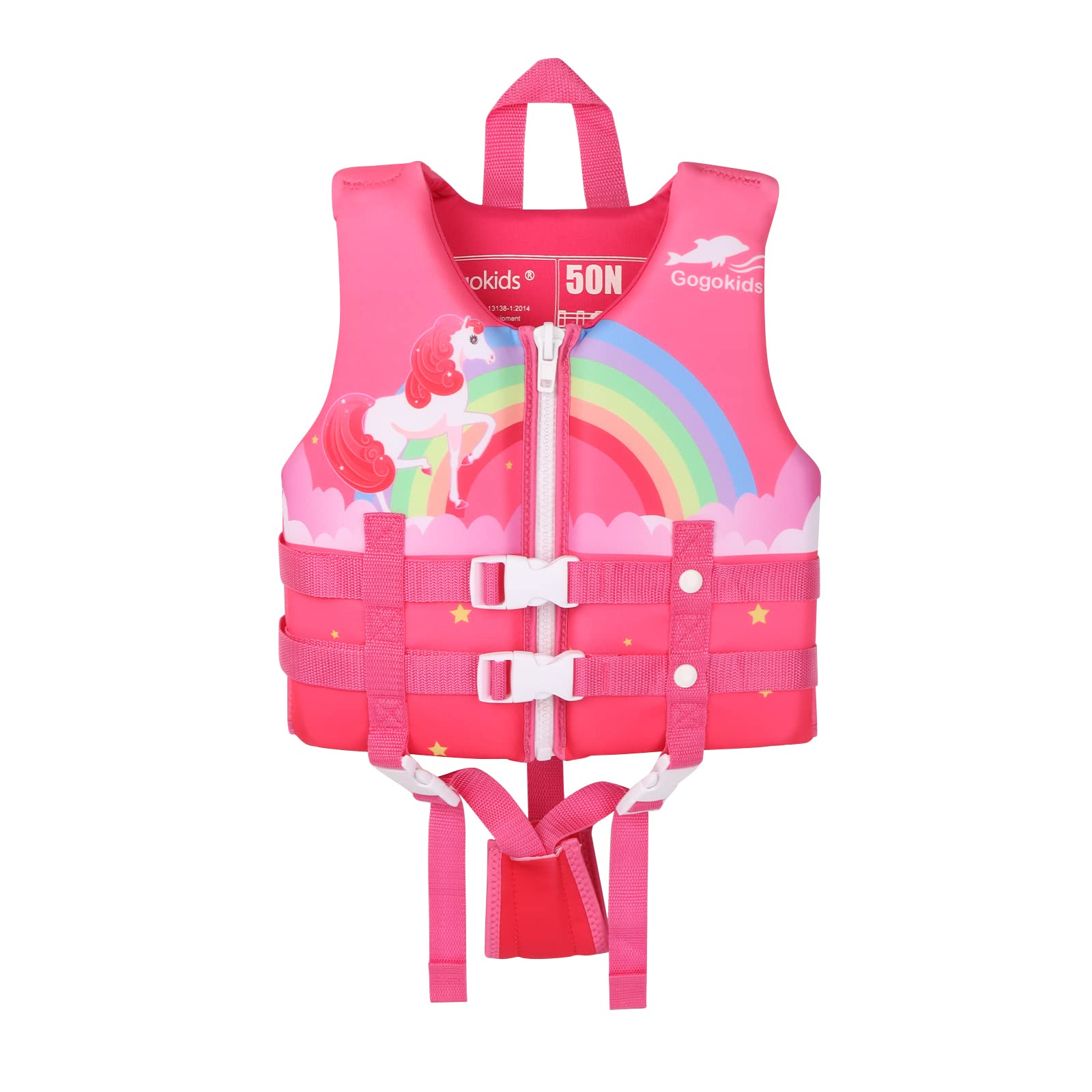 GogokidsKids Swim Vest Toddler Float Jackets - Child Pool Vest Floaties for Boys Girls Learn to Swim