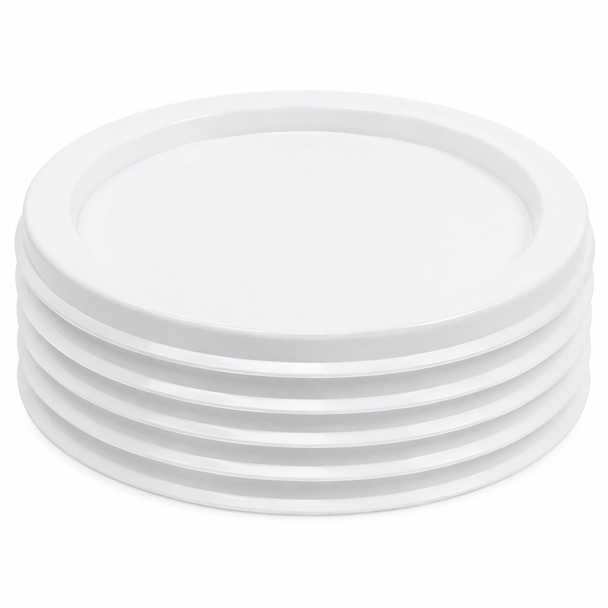 Paint Kettle Replacement Lids Pack of 5 – White Plastic 2.5L Paint Kettle Covers – Helps Protect Paint & Reduce Drying
