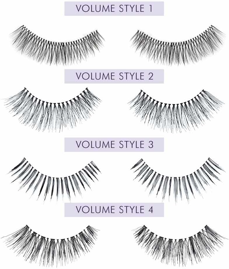 Nouveau Lashes Strip Lash Volume/Style 2, 1 pair (Pack of 1) - Image 3