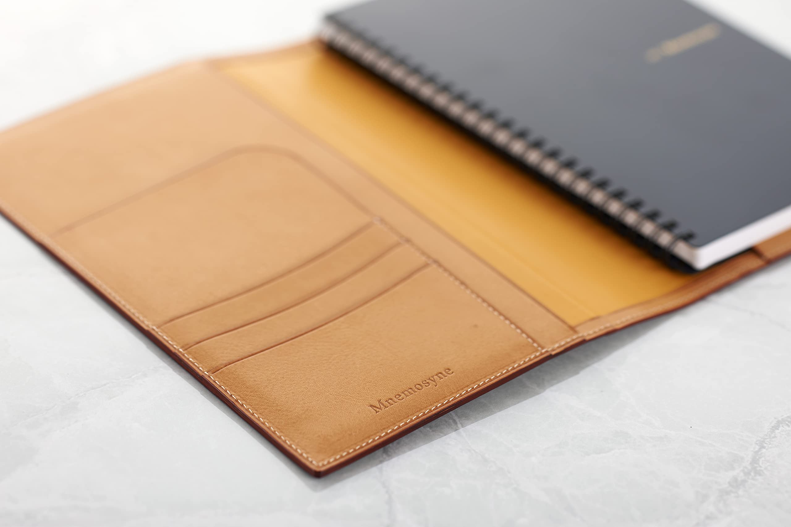 Amazon.co.jp: Maruman Note GANZO x Mnemosyne with Leather Cover A5