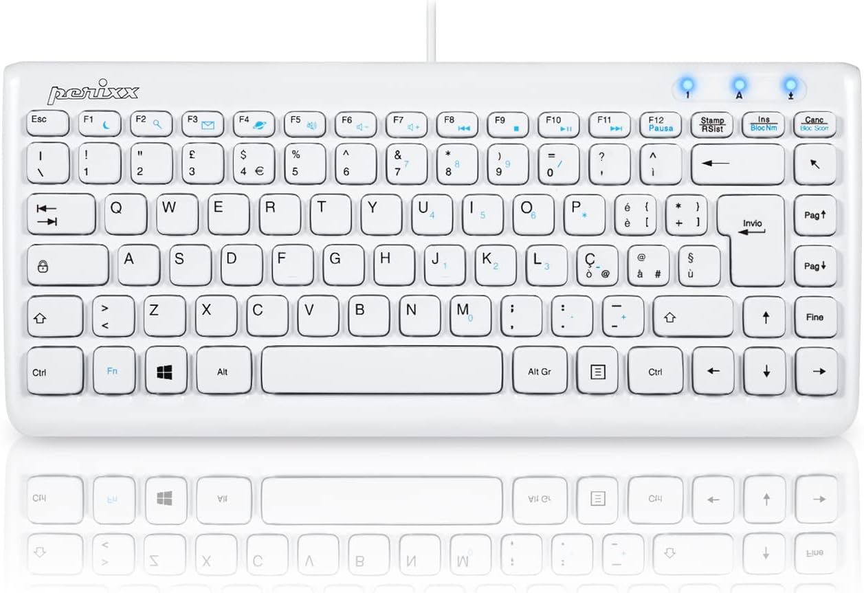 LinQ K8 Tastiera Usb Multimediale Ultra Sottile Con Filo Notebook Pc