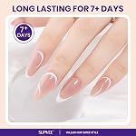 SUPWEE Quick Dry Nail Polish 16ml Large Capacity Nude Regular Nail Polish | Air Fast Dry High Glossy Effect Manicures Salon Home DIY for Beginner