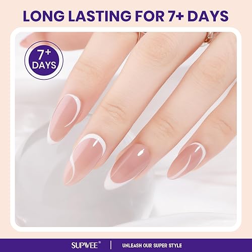 Miniatura 6 de Esmalte de uñas nude de secado rápido, 0.63 onzas líquidas, esmalte de uñas regular de secado rápido, esmalte de uñas de alto brillo para otoño,