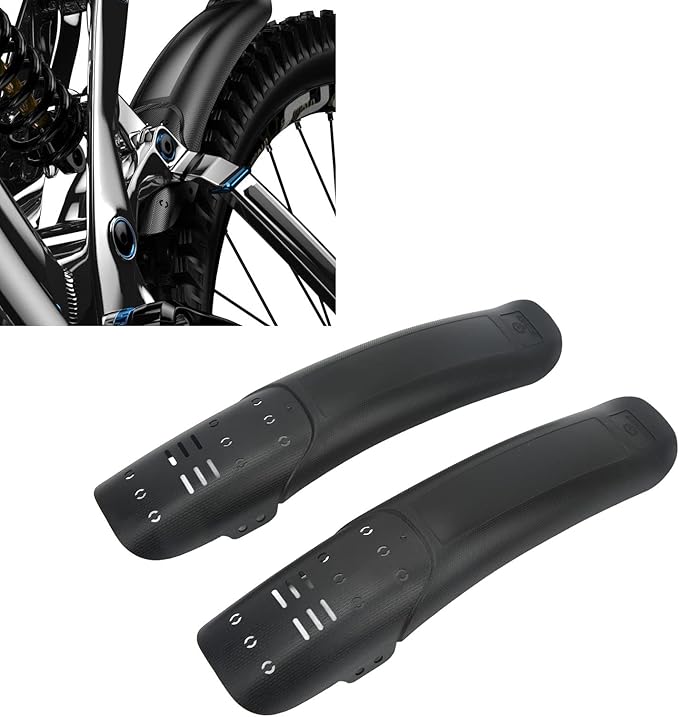 EVTSCAN 2Pcs Set Guardabarros Bicicleta Montaña Universal Resistente miniatura 5