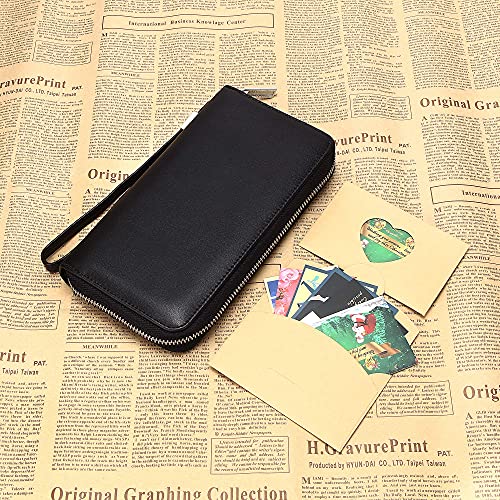 Oidery Women Large Capacity Credit Card Wallet Rfid Blocking With Removable Wristlet #TOP7