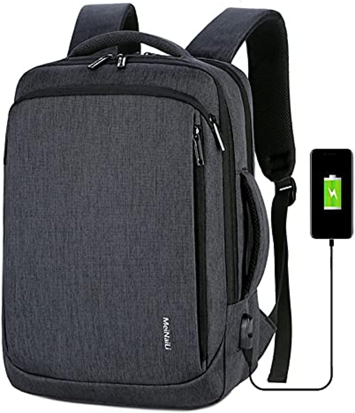 Meinaili 023 Business Laptop Backpacks anti thief Travel Bag with USB