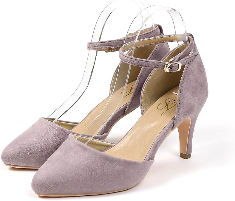 AmiAmi Womens Separate Pointed Toe Strap Memory Foam