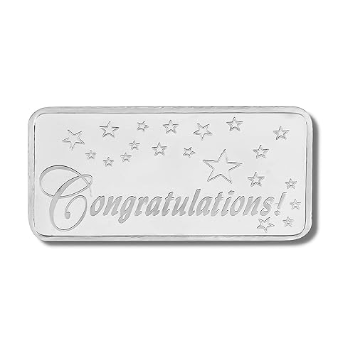 999 Pure Silver 20 Grams Congratulation Silver Coin