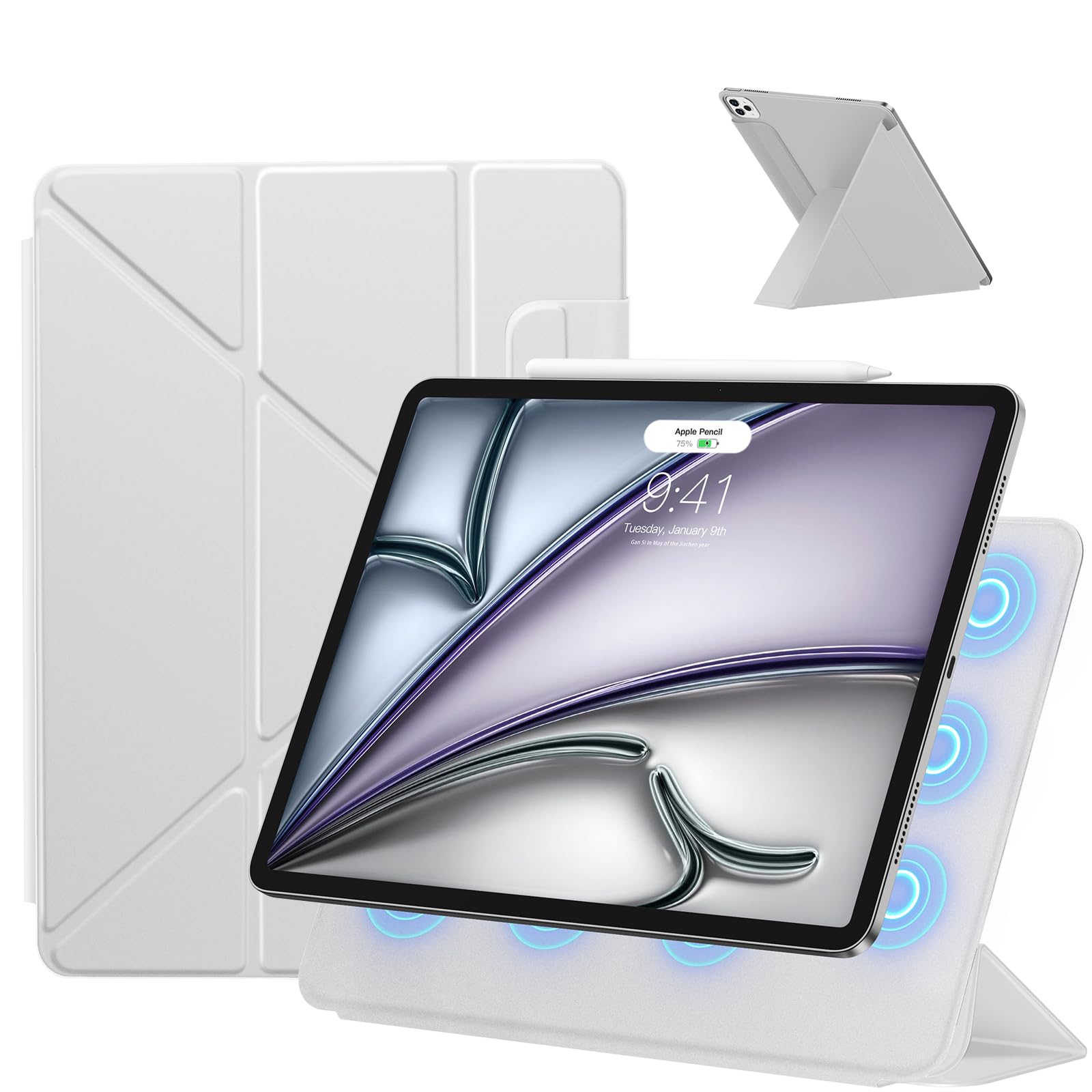 iPadAir 13インチ128G Applepencil pro＆ケース付き Amazon.co.jp: ESR iPad Air 13インチ ケース (2025/2024、M3/M2