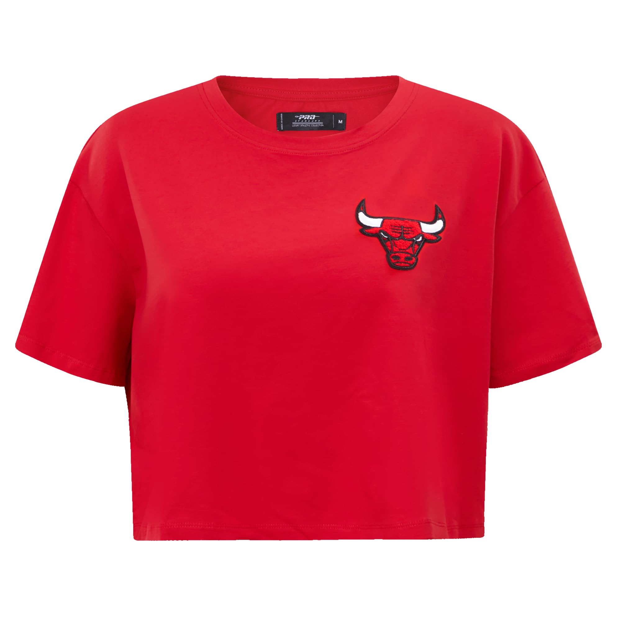 Womens NBA Classic Chenille Cotton Short Sleeve Boxy Tee