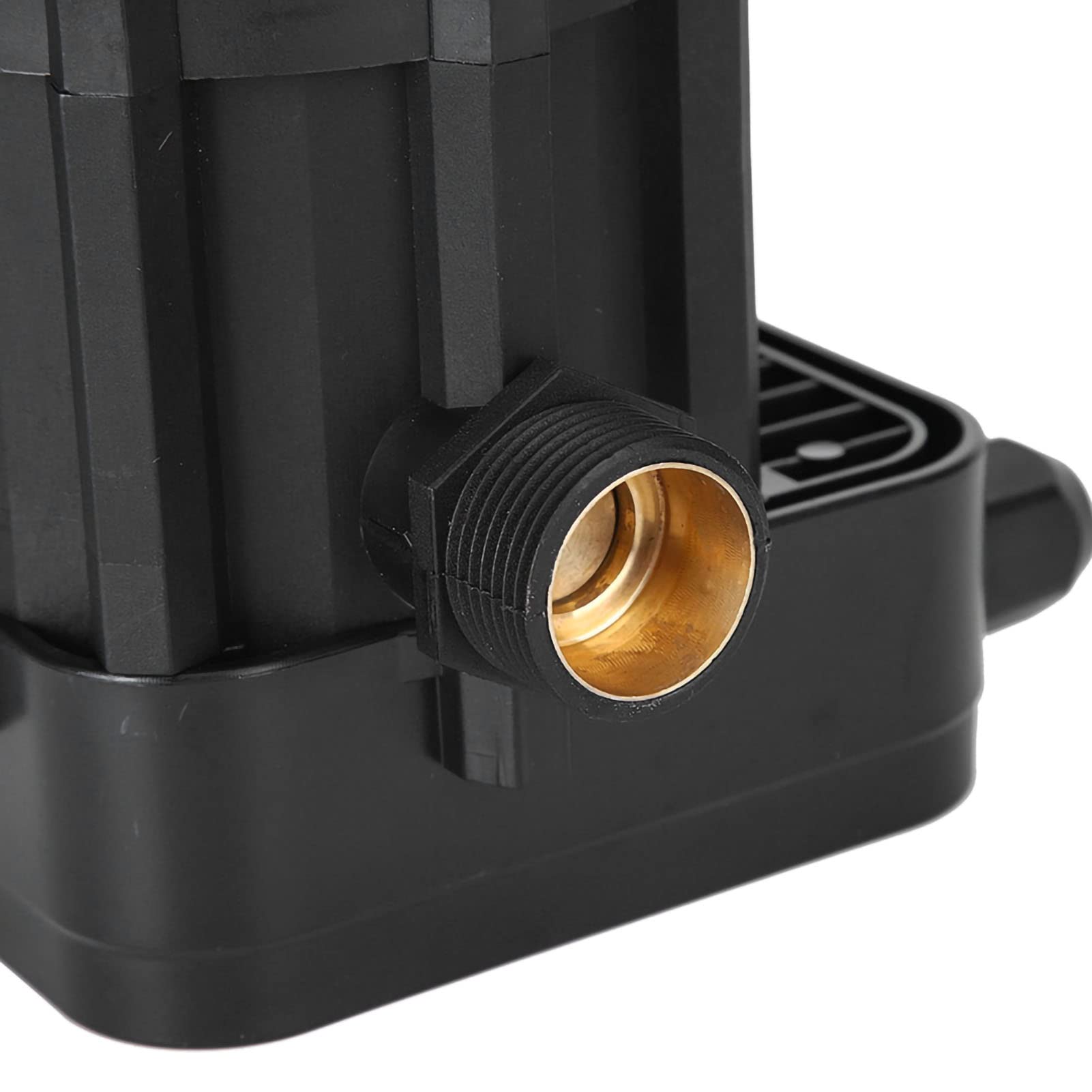 220V Negro Control de interruptor electrónico Bomba de agua Regulador de presión Interruptor de presión autocebante Controlador de presión automático