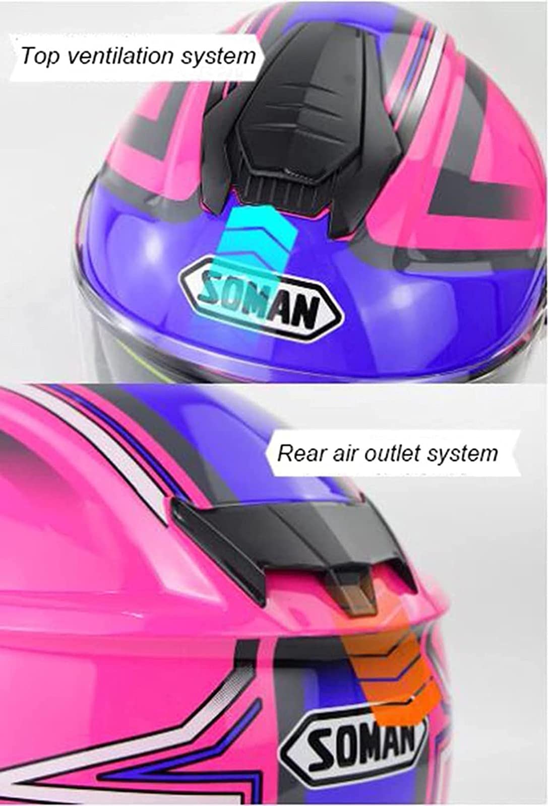 VINZ Paz Bluetooth Scooterhelm / Jethelm / motorhelm