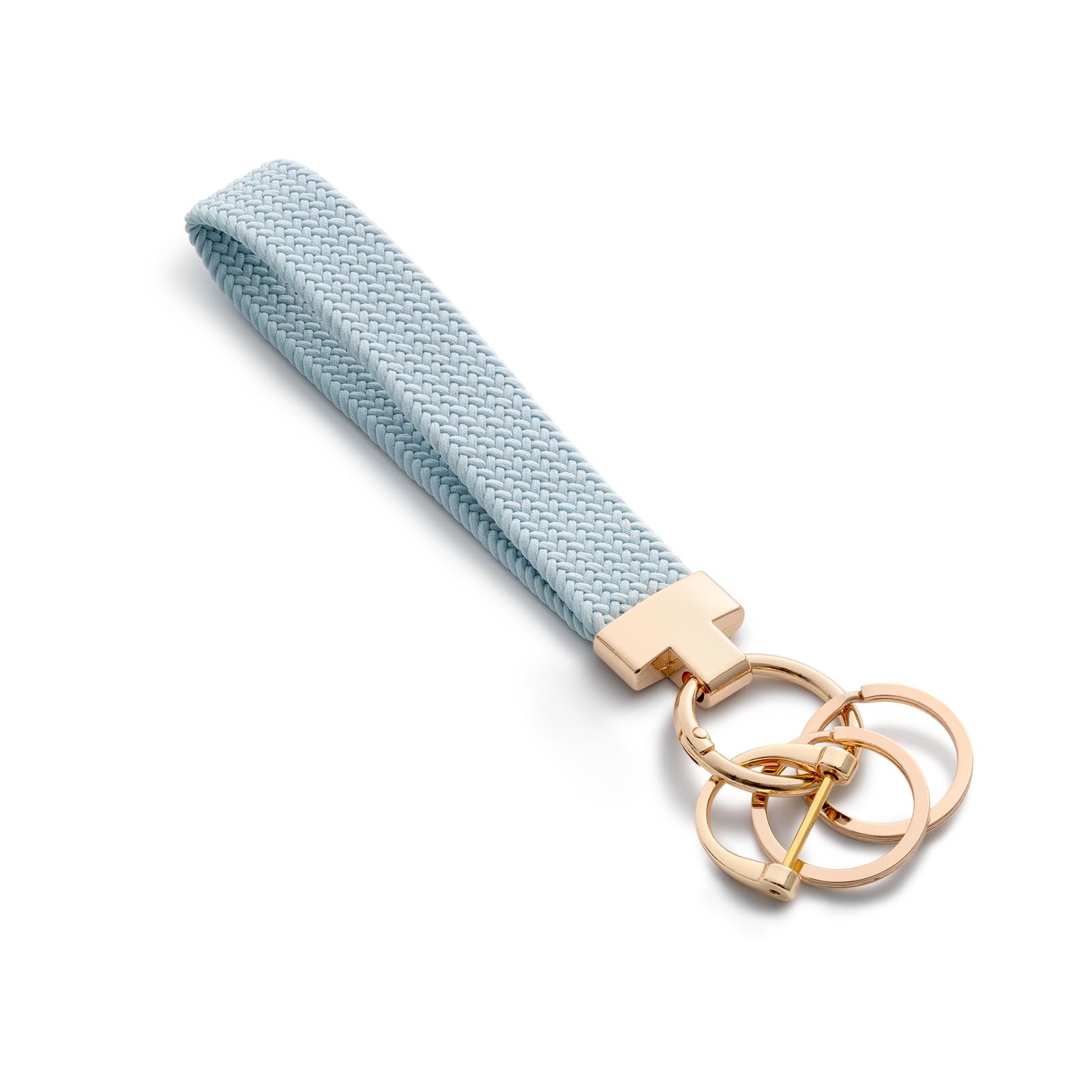 CHUQING Schlüsselanhänger Elegant Schlüsselband Kurz Auto Schlüsselanhänger Frauen Modern Keychain Elastisch Schlüsselarmband Autoschlüsselanhänger Schlüsselbund