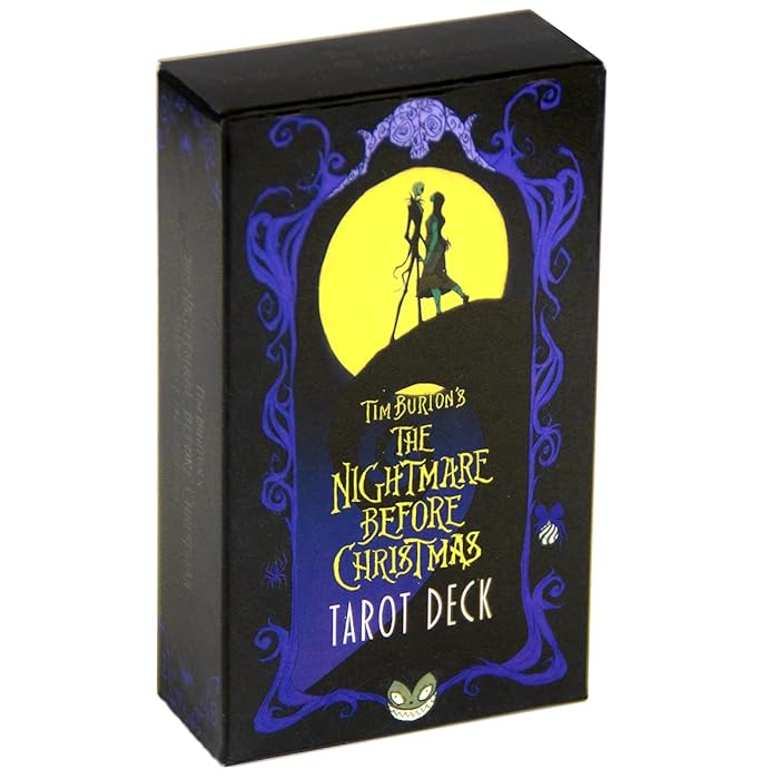 Buy nxzmx The Nightmare before Christmas Tarot Deck and Guidebook 78