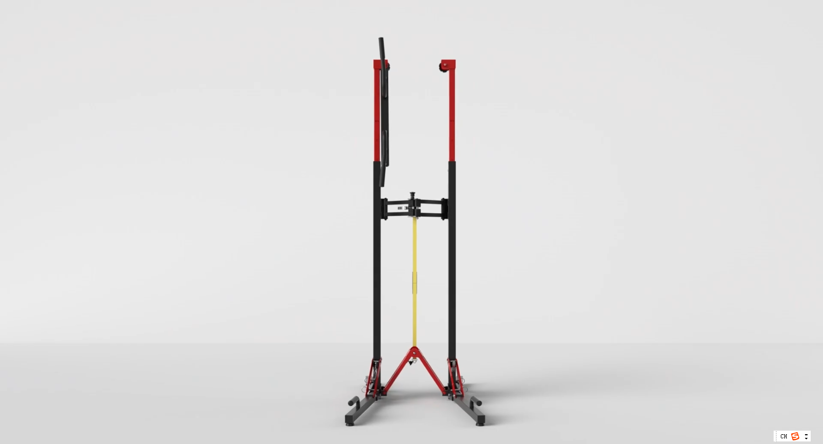Amazon | 【業界初採用】ONETWOFIT 懸垂マシン 折りたたみ式 9段階高さ